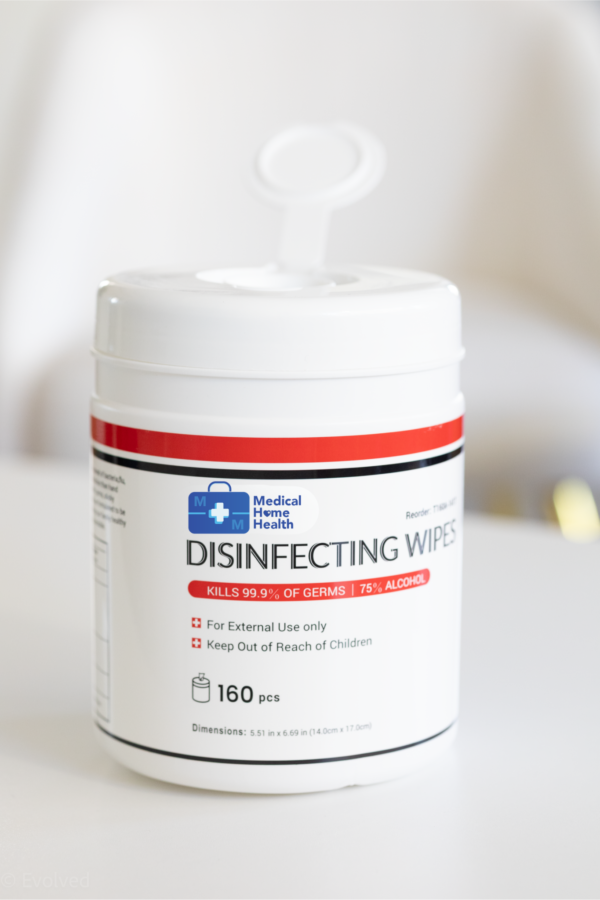 Disinfectant Wipes 75% Alcohol - Image 2