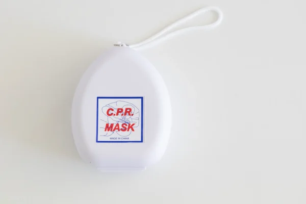 CPR Mask With O2 Inlet/Hard Case